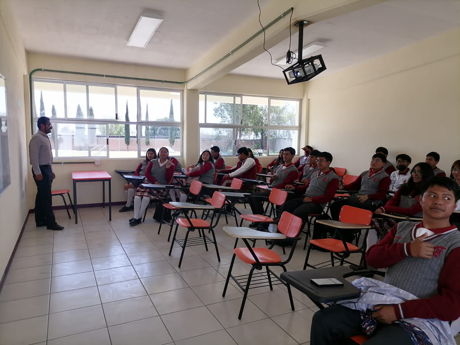 Inauguración de aulas N